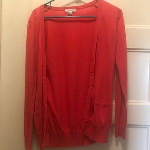 Coral / Peach Cardigan